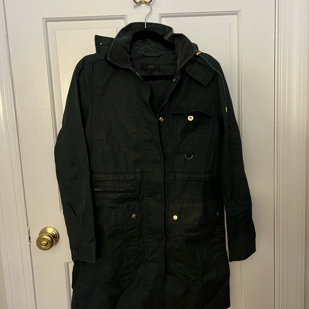 J. Crew Black Utility Jacket